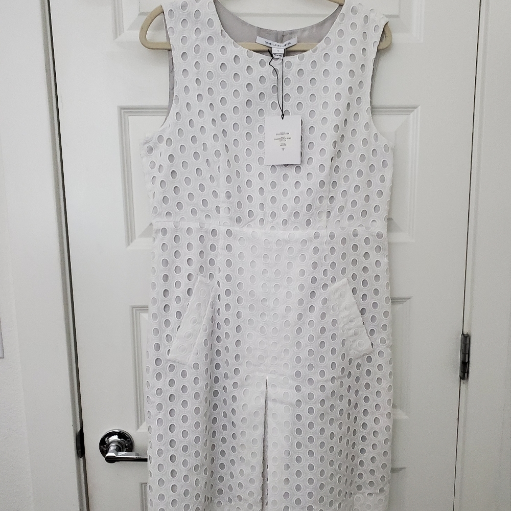 Diane von Furstenberg Carprenna Ring Stitch Dress 14. - Picture 1 of 16